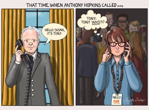 That Time When Sir Anthony Hopkins Called